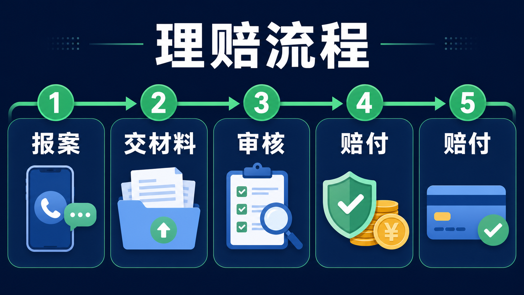 理赔怎么走